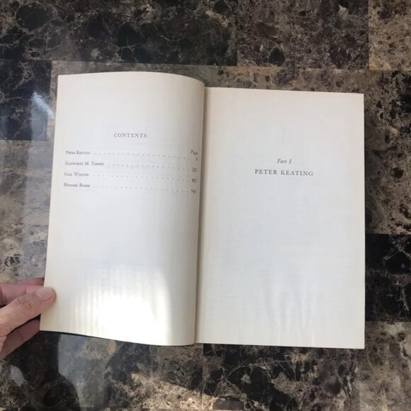 The Fountainhead Ayn Rand 1943 Reader’s Club Edition Hardcover - Picture 7 of 11